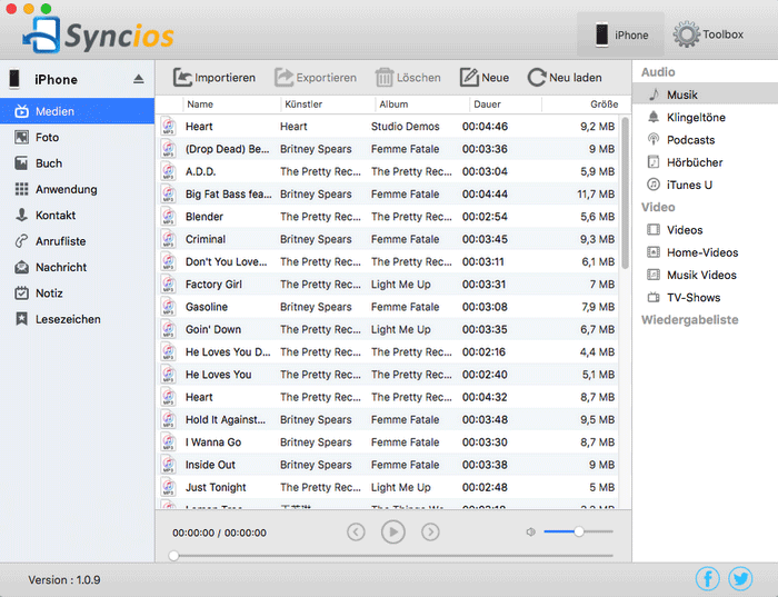 3 Möglichkeiten, um iPhone auf Mac zu sichern oder zu synchronisieren Syncios