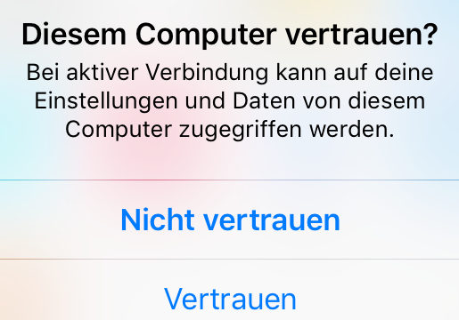 Diesem Computer vertrauen