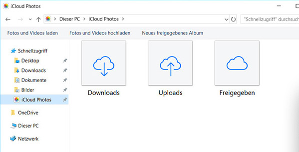 fotos von icloud herunterladen