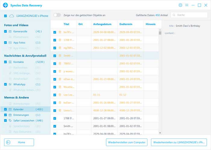 iCloud-Backup-dateien herunterladen und wiederherstellen